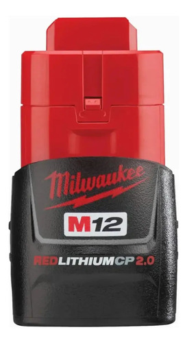 Bateria M12 Milwaukee  12v Redlithium 2.0 Ampers 48-11-2420