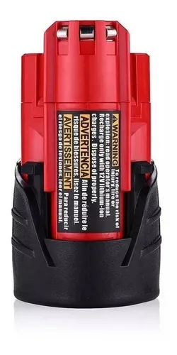 Bateria M12 Milwaukee  12v Redlithium 2.0 Ampers 48-11-2420