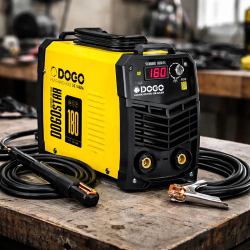 Soldadora Inverter Dogo 180 Amp Mma Igbt Amarillo