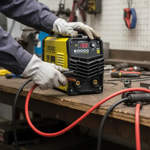 Soldadora Inverter Dogo 180 Amp Mma Igbt Amarillo