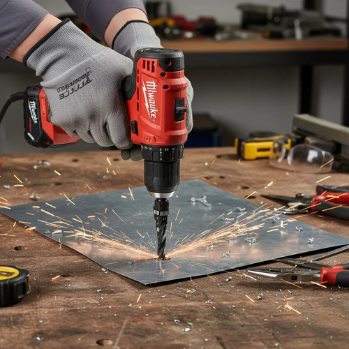 Mecha Escalonada Metal Inoxidable Pvc Milwaukee 4a12mm 9301