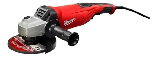 Amoladora Angular + Accesorio Milwaukee 6086-59a Color Rojo 2.2 Kw 220 V