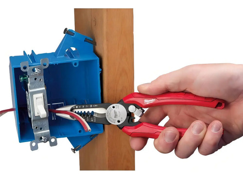 Pinza Alicate 6 En 1 Pelacable Milwaukee 48-22-3079