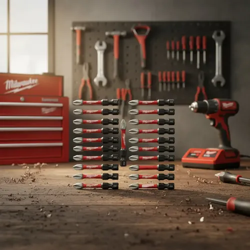 Set Milwaukee Puntas Ph2 Destornillador Impacto 25un 50mm