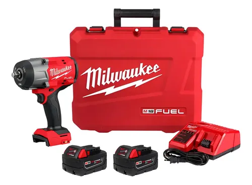 Llave De Impacto Milwaukee M18 Fuel 2967-259a Color Rojo 50