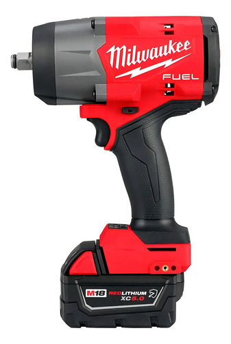Llave De Impacto Milwaukee M18 Fuel 2967-259a Color Rojo 50