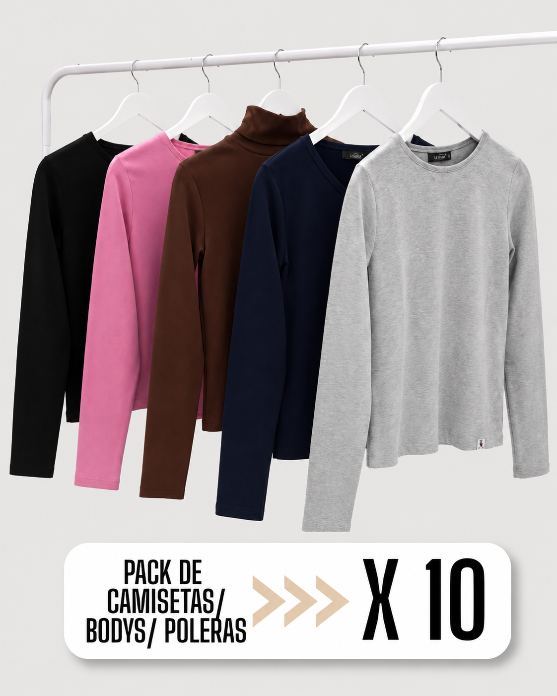 PACK CAMISETAS X 10