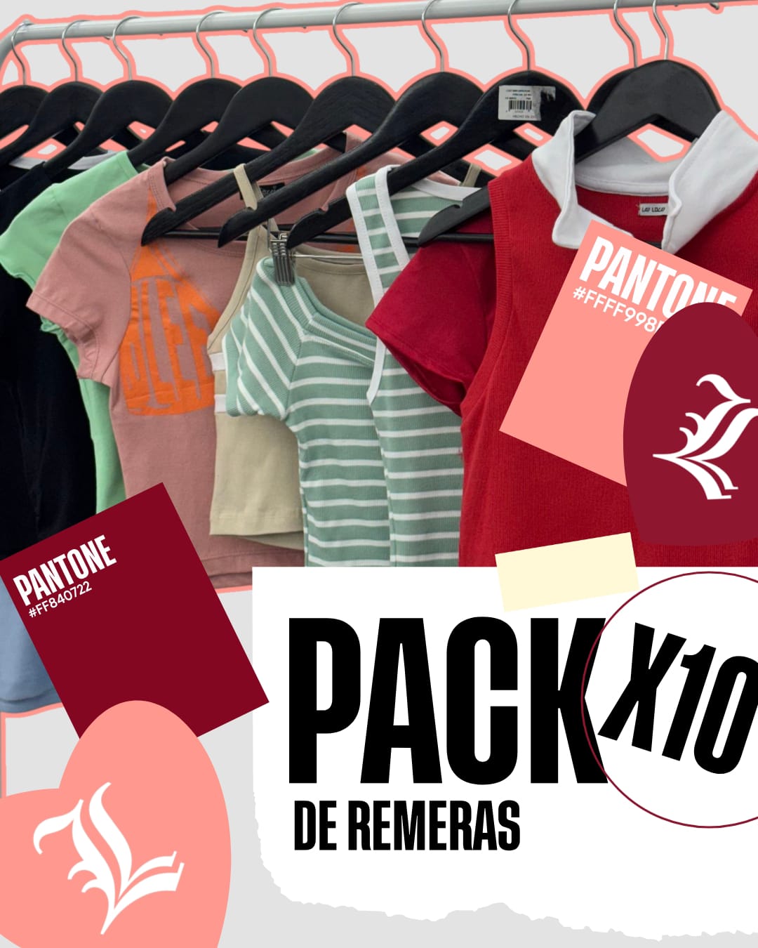 PACK DE REMERAS X10