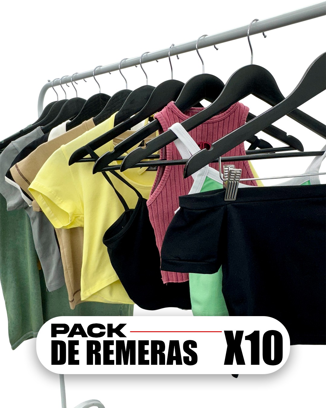PACK DE REMERAS X10