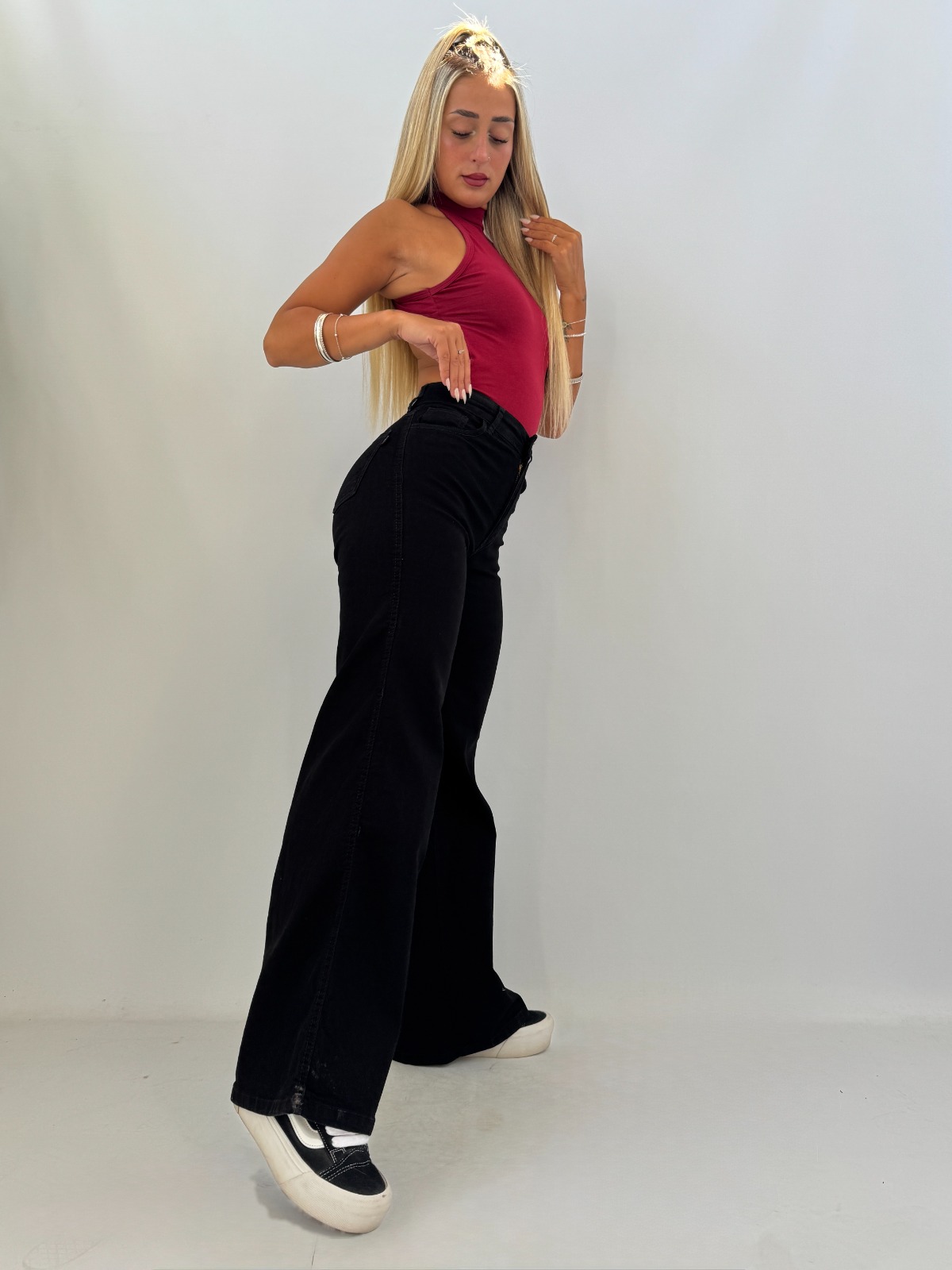 WIDE LEG BLACK
