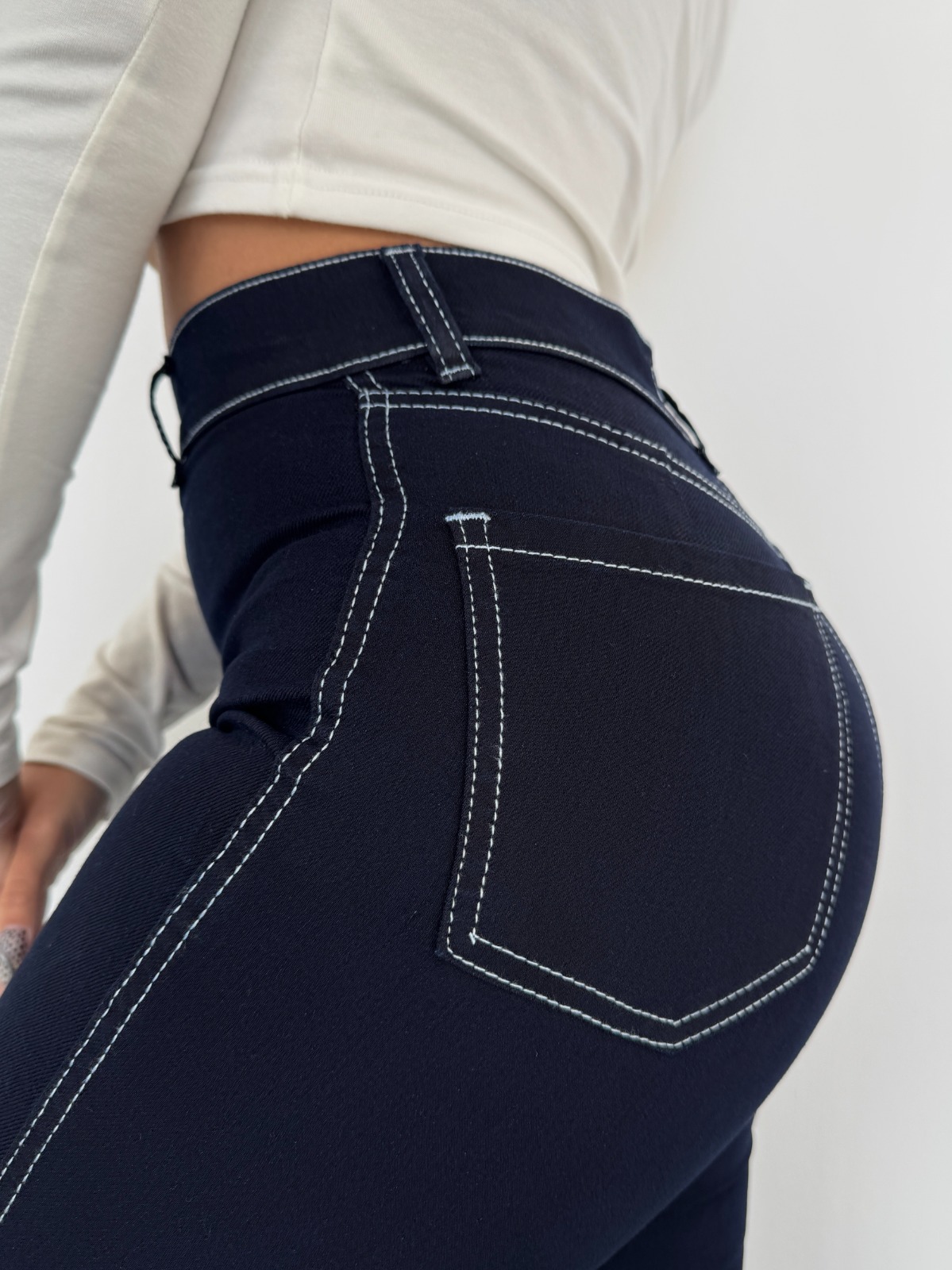 SEMI OXFORD BLUE