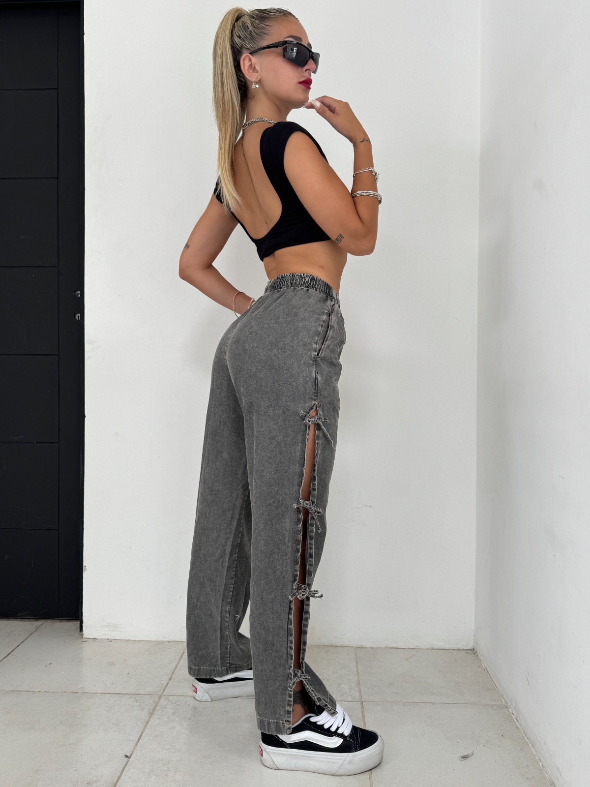 JOGGER BOW GRAY