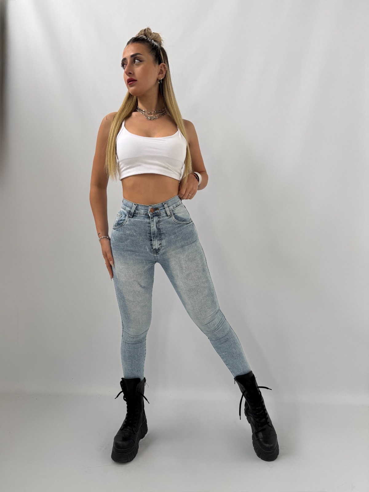 DENIM SHINY STAR