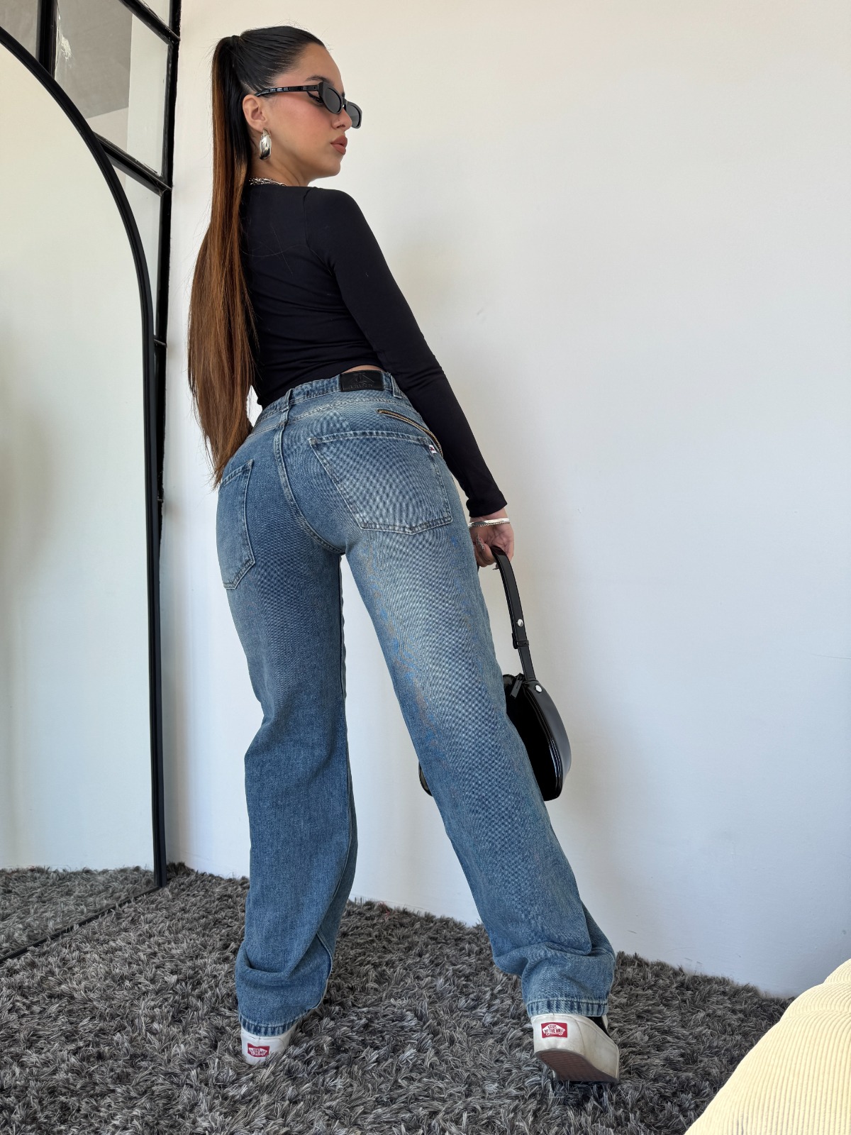 MOM ZIPPER BLUE