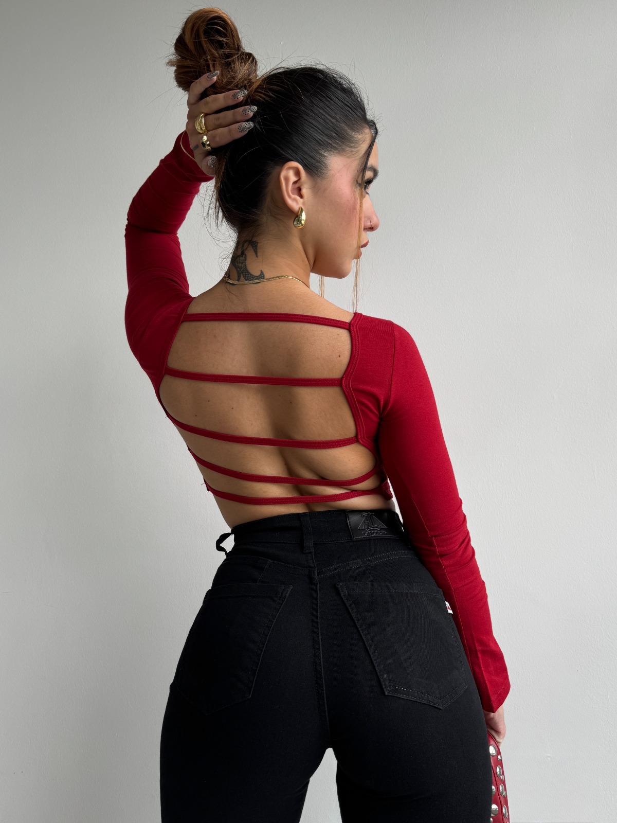 WIDE LEG BLACK