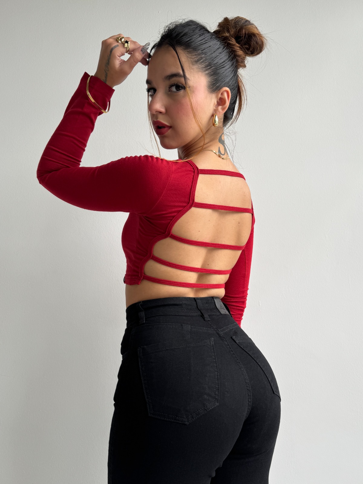 WIDE LEG BLACK