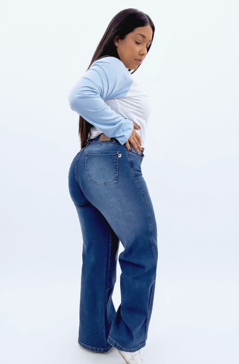 WIDE LEG PRESLEY
