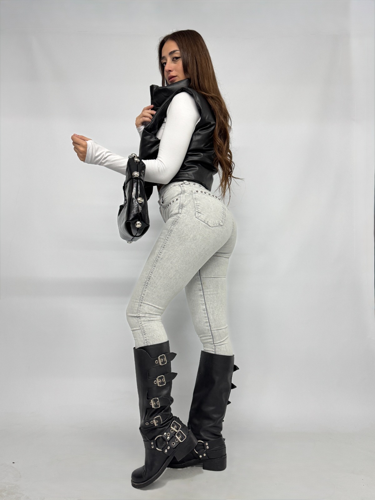 DENIM GRAY PUNKY