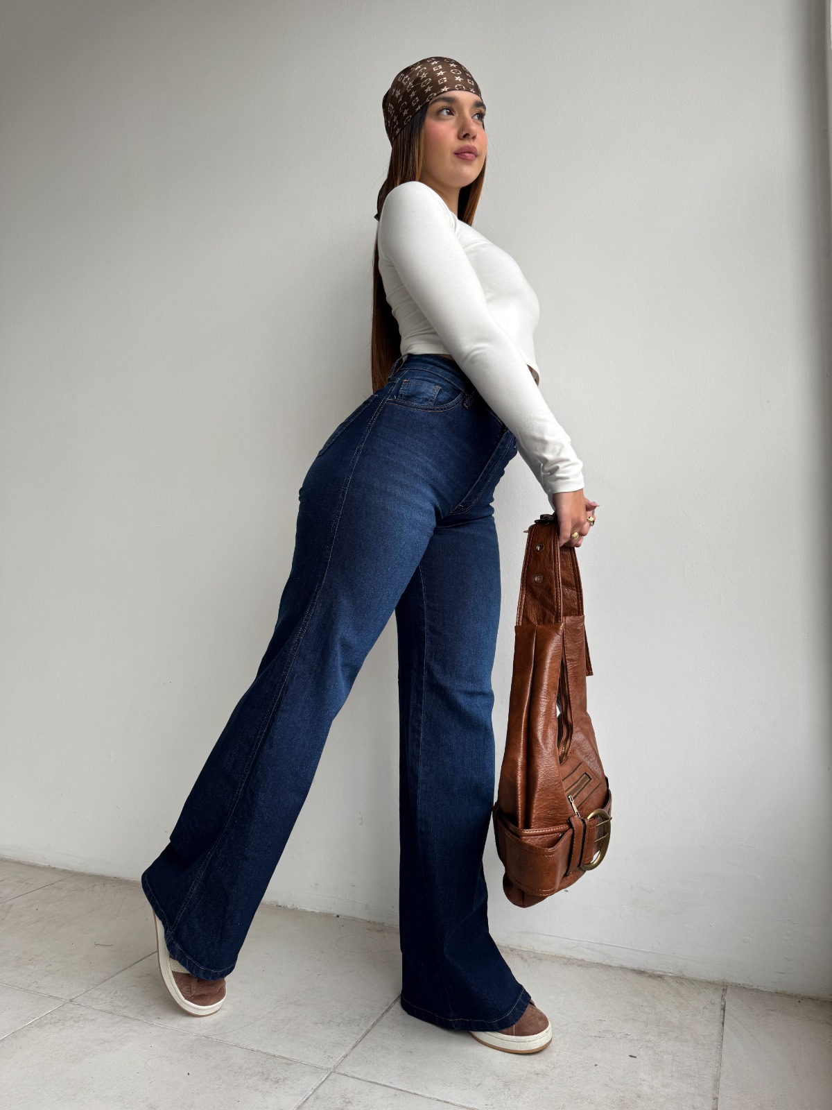 WIDE LEG INDIGO