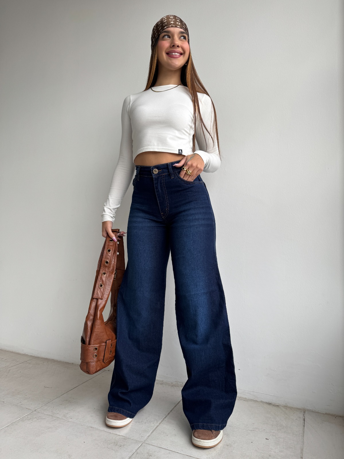 WIDE LEG INDIGO