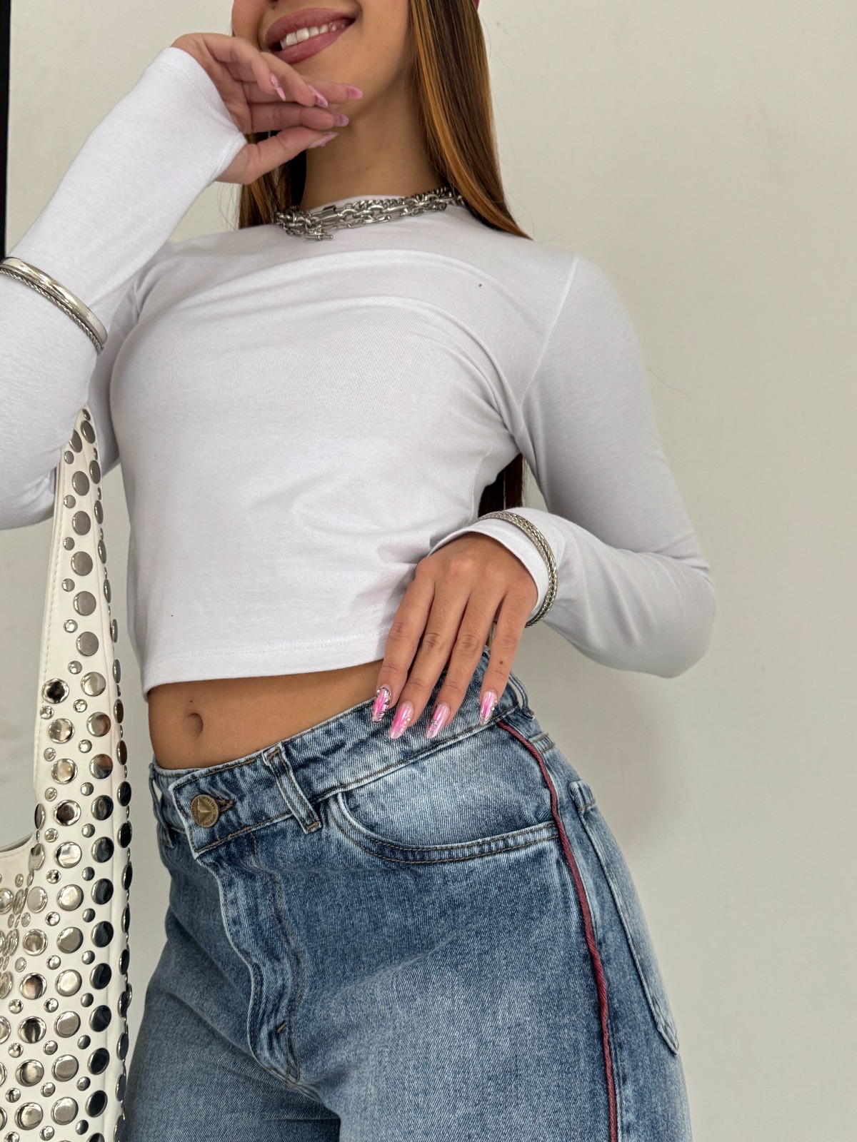 WIDE LEG MERLOT
