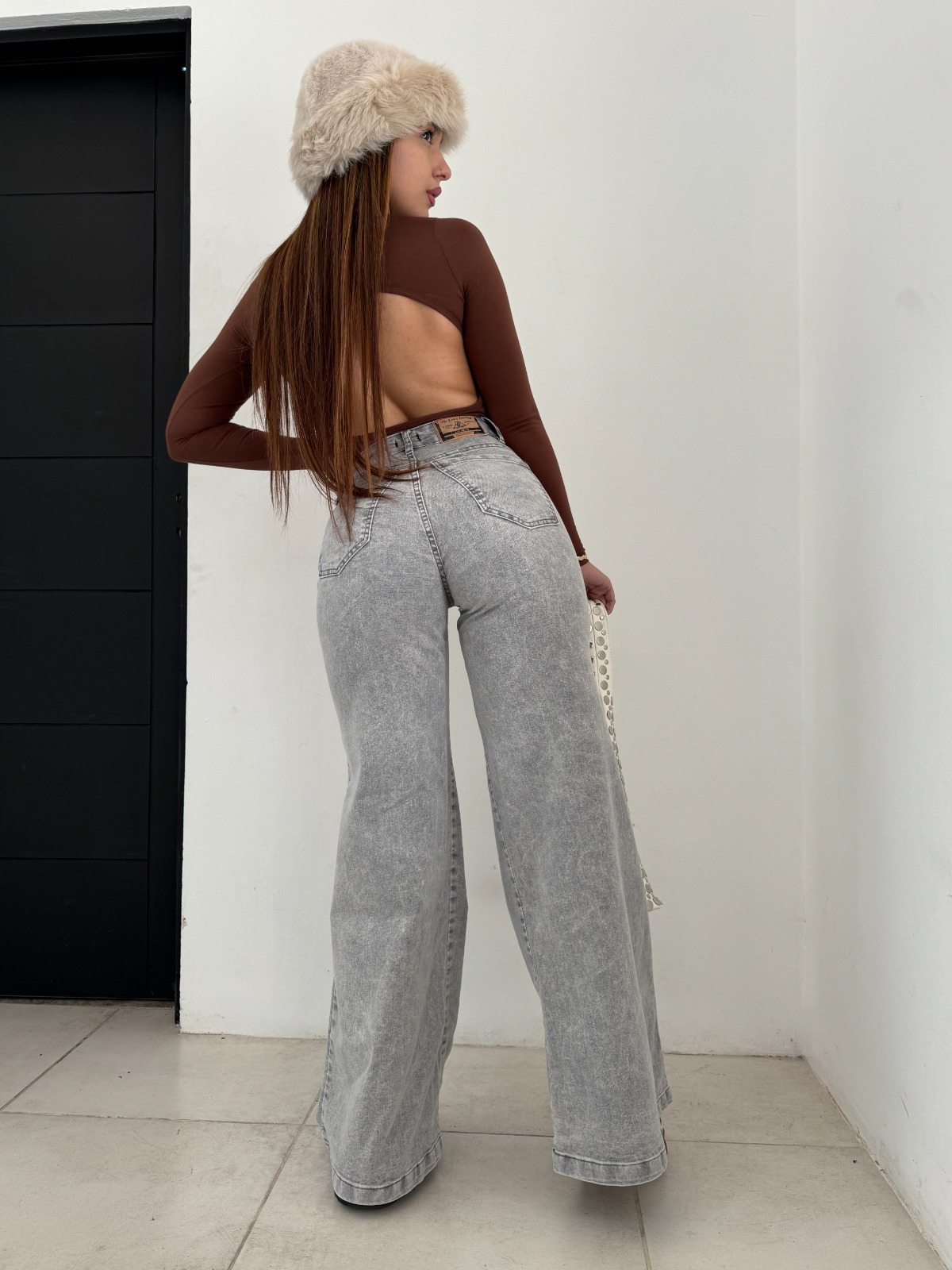 WIDE LEG IBIZA GRAY