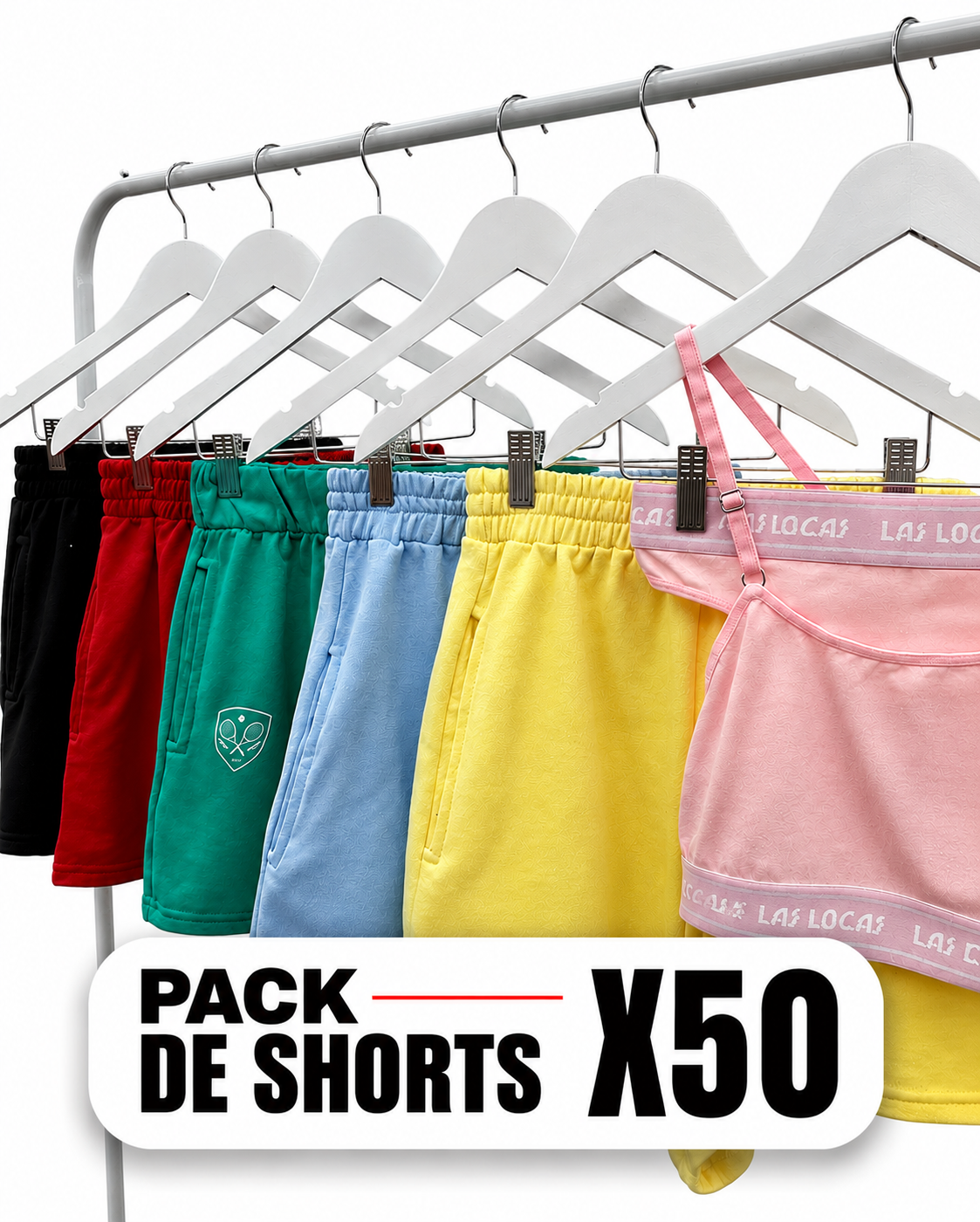 PACK DE SHORTS X50