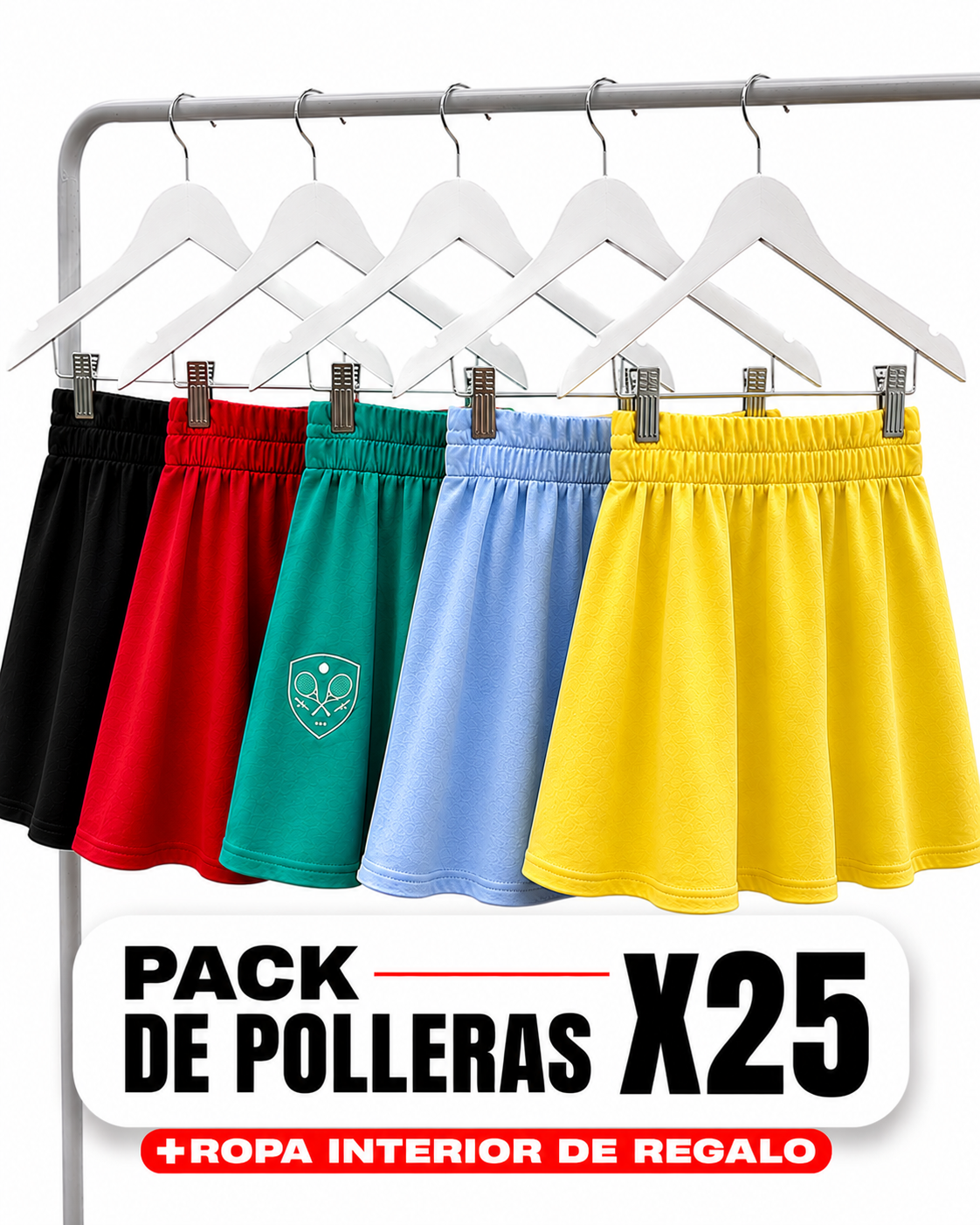 PACK DE POLLERAS X25