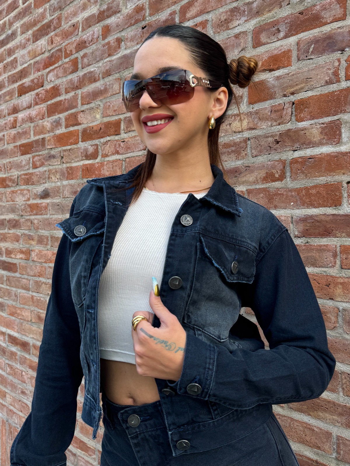 CAMPERA BLUE