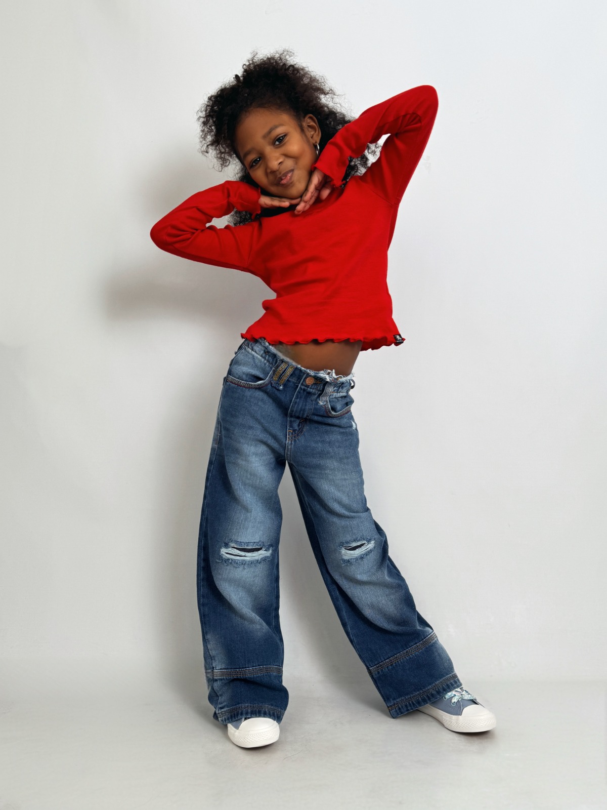 REBEL DENIM MOM