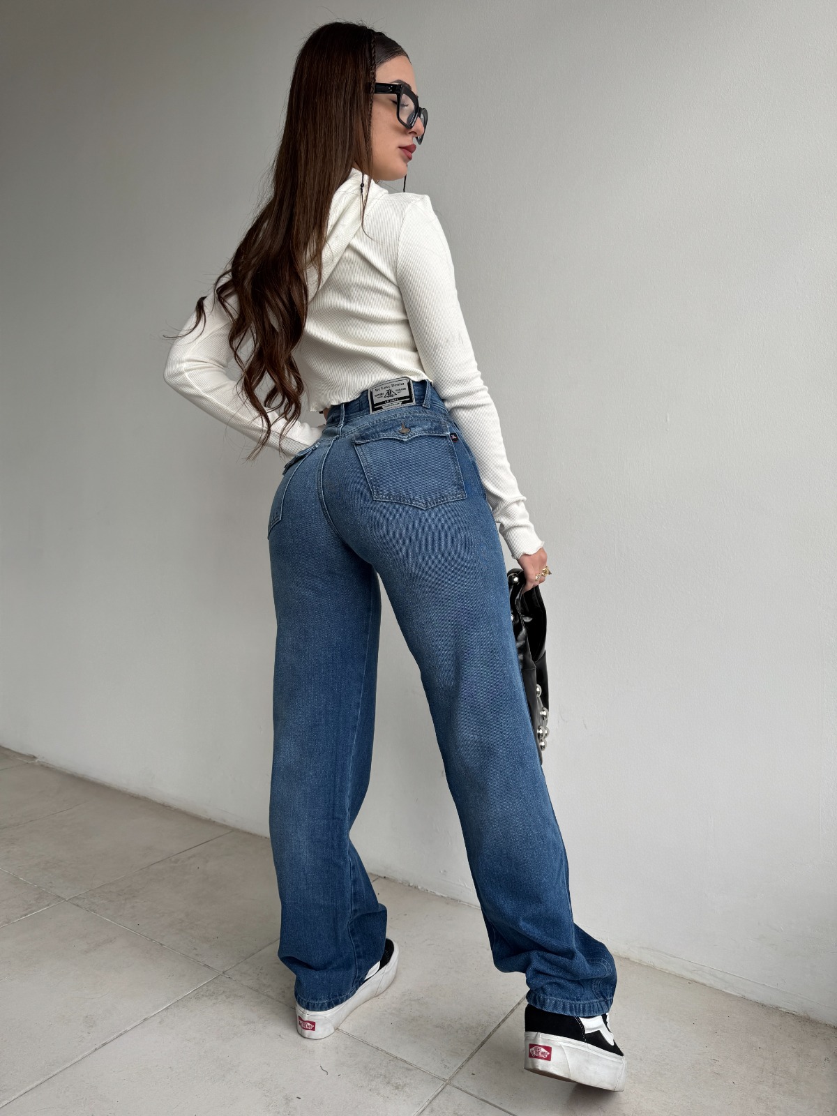 WIDE LEG MONACO BLUE