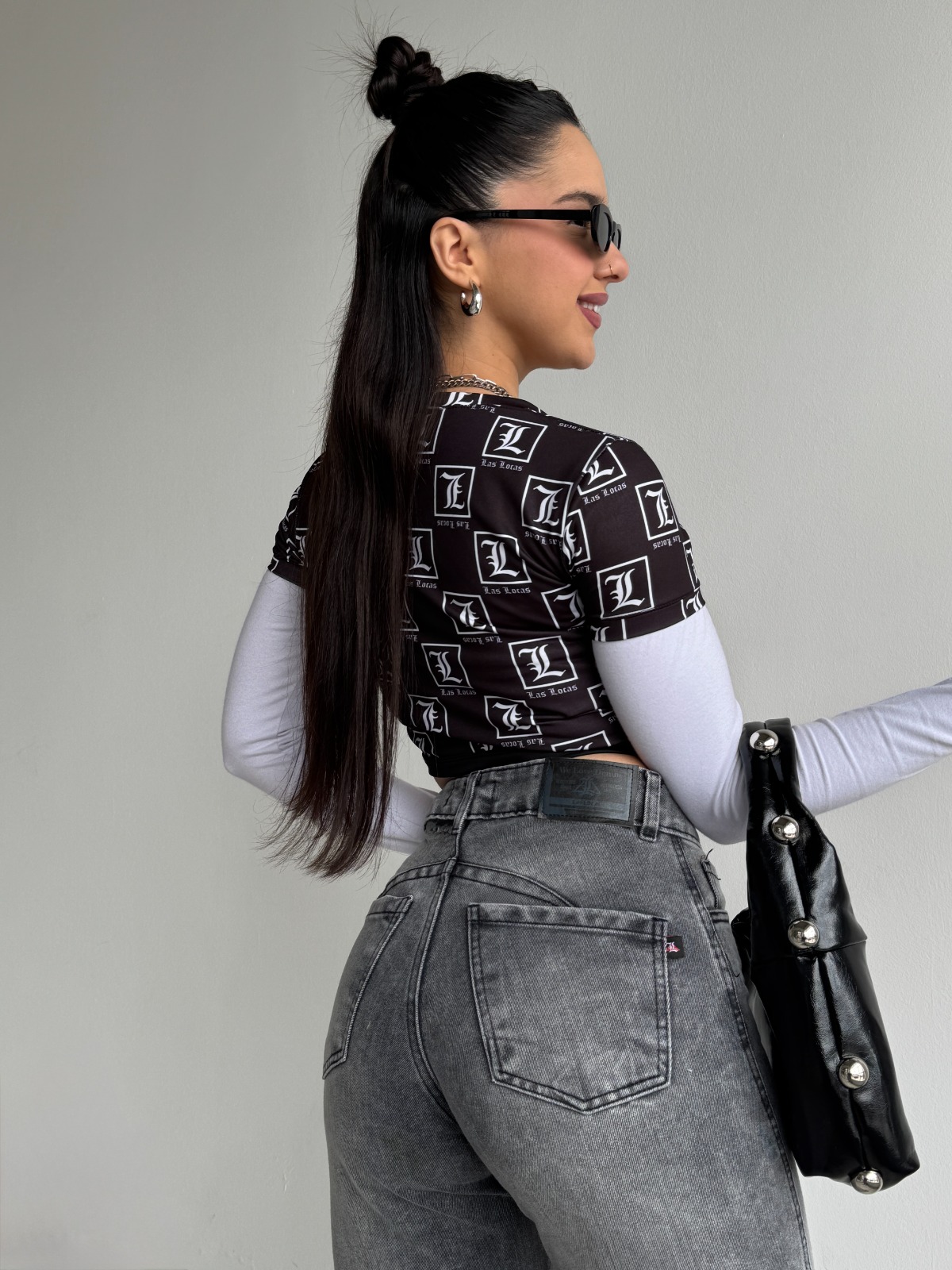 WIDE LEG NURIX GRAY