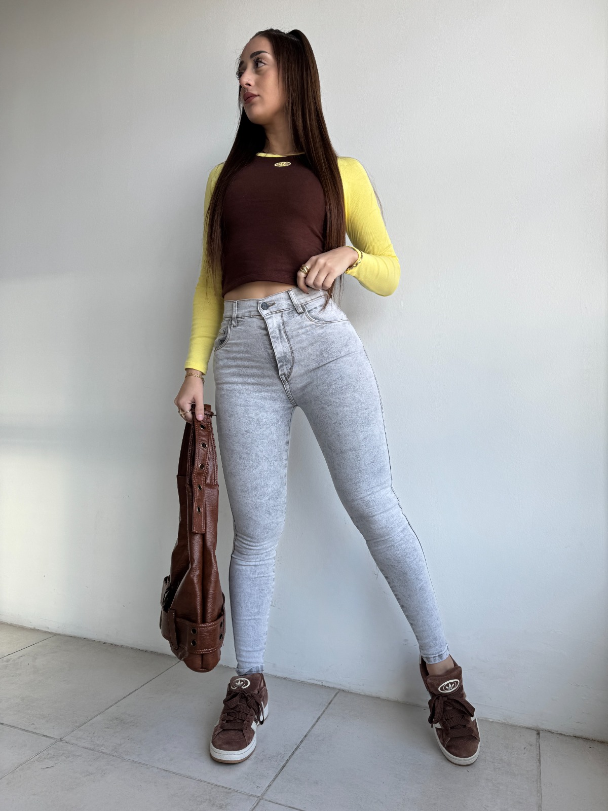 CLASICO GRAY - Hilo camel