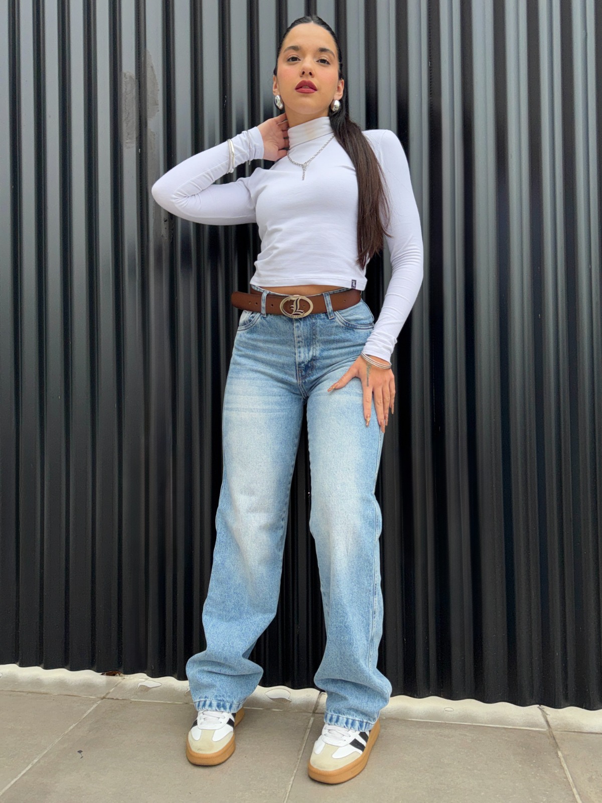 WIDE LEG NURIX SKY