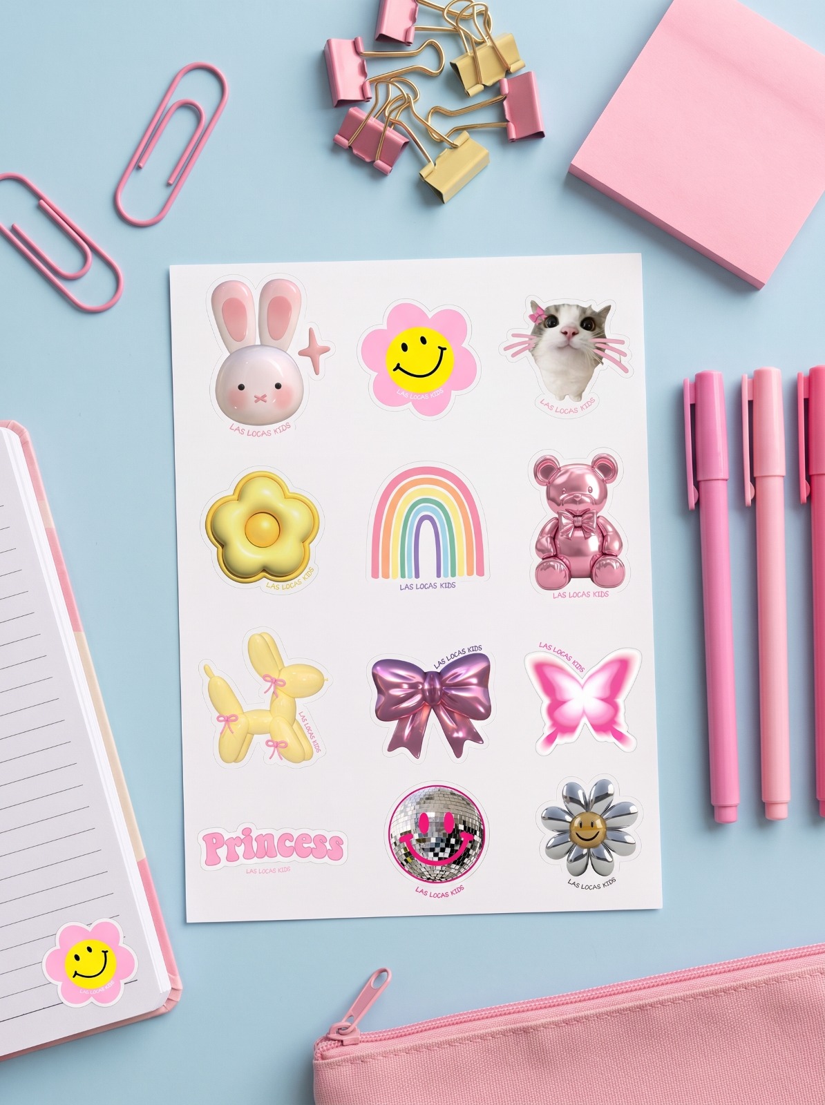 STICKERS LAS LOCAS - KIDS