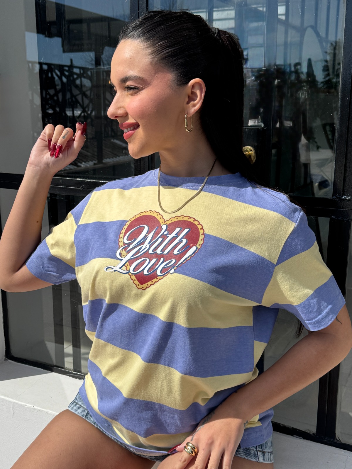 REMERA WITH LOVE