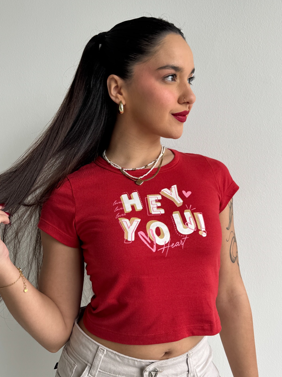 REMERA HEY YOU