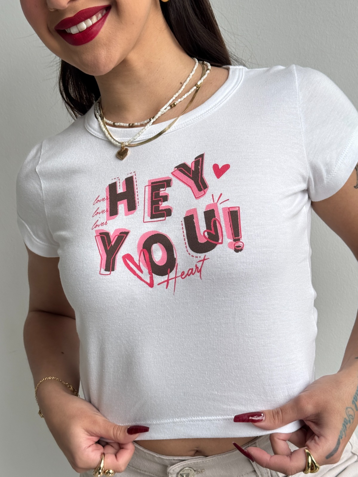 REMERA HEY YOU