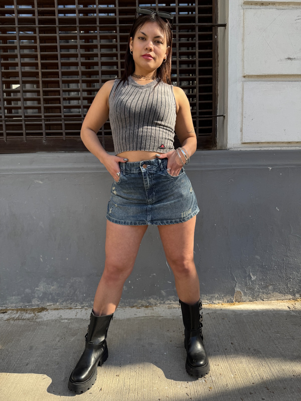 SHORT POLLERA PRAGA