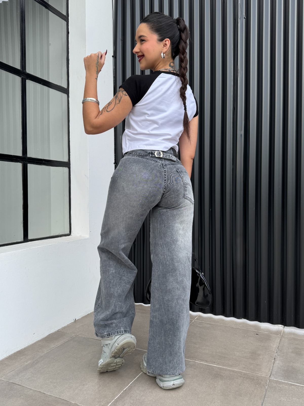 WIDE LEG VIXEN GRAY