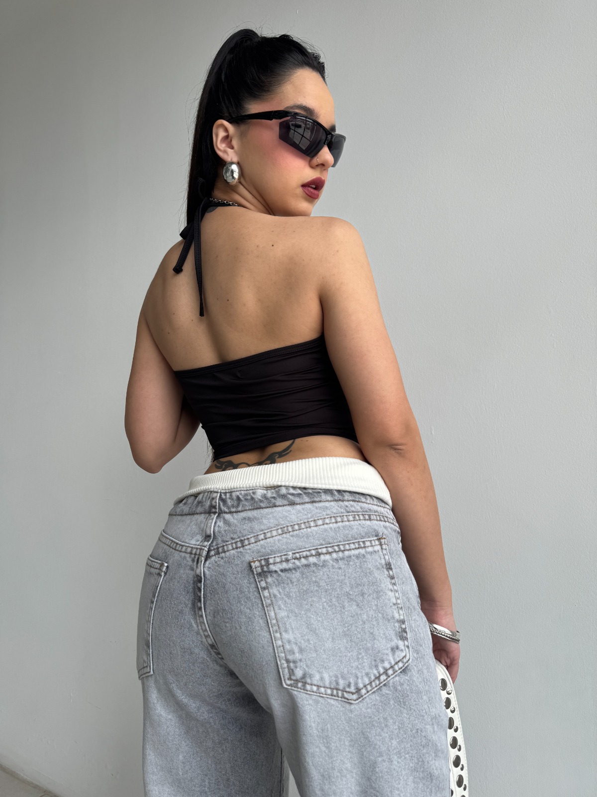 WIDE LEG DALLAS GRAY