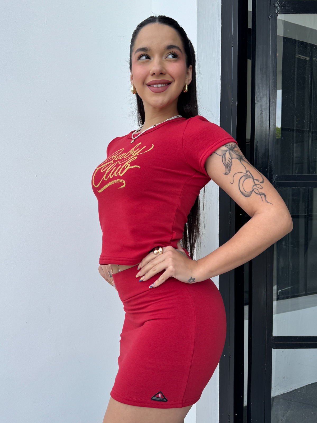 SHORT POLLERA BABY CLUB