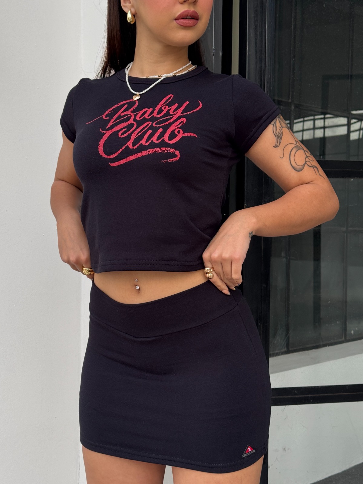 SHORT POLLERA BABY CLUB