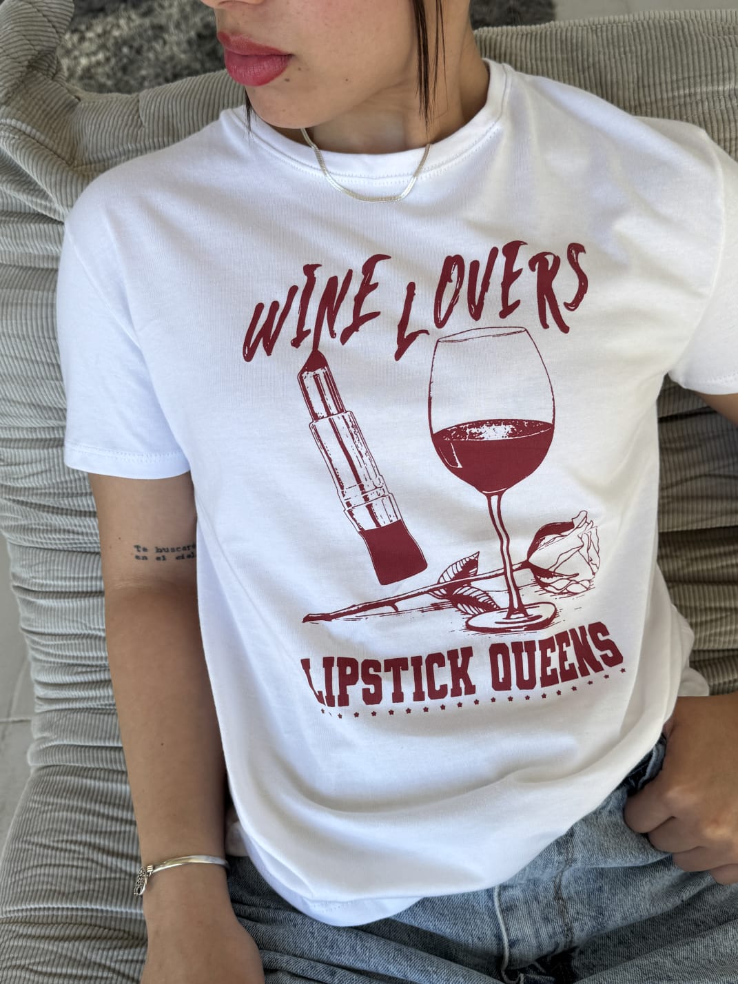REMERA WINE LOVERS