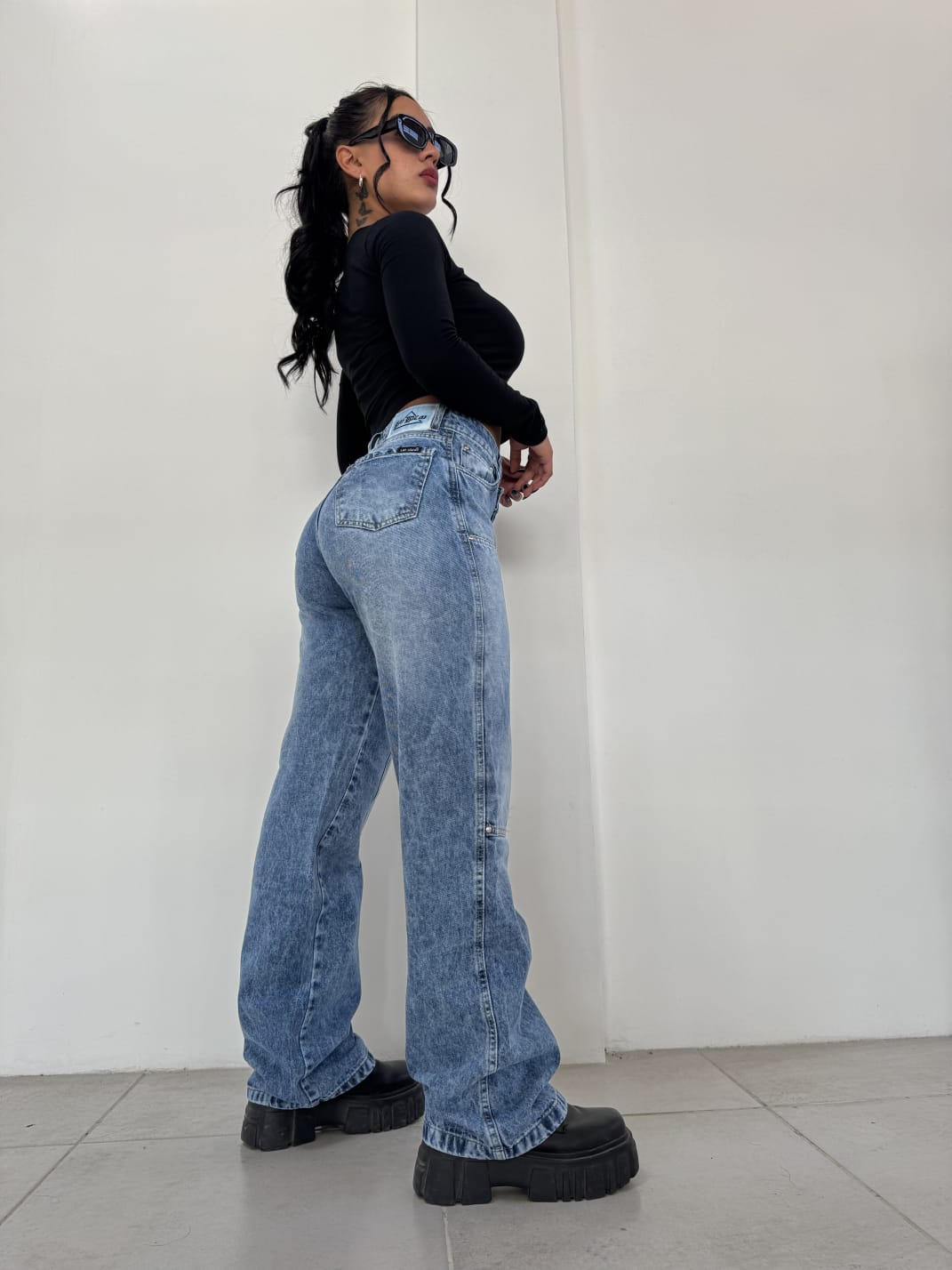 MOM COWBOY BLUE