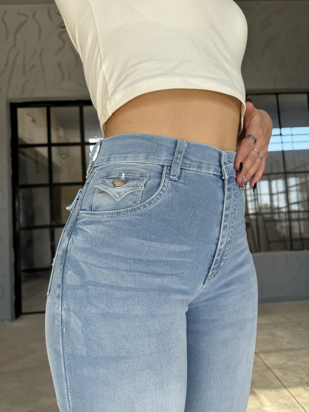 OUTLET-DENIM PRETTY FLY