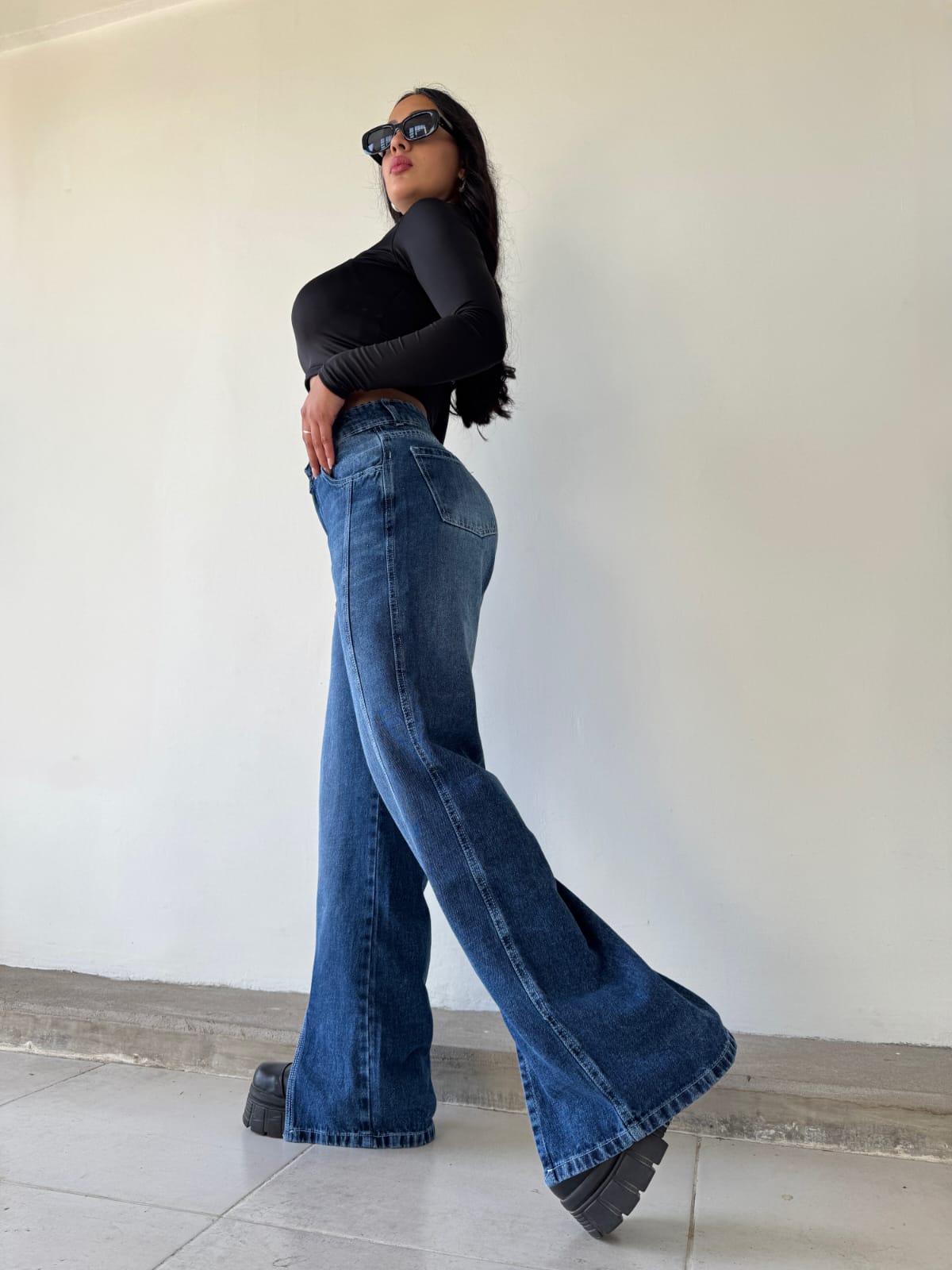 WIDE LEG SLASH