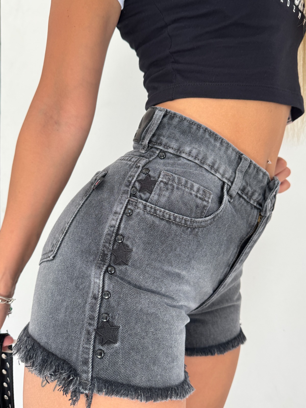 SHORT ROCKSTAR BLACK