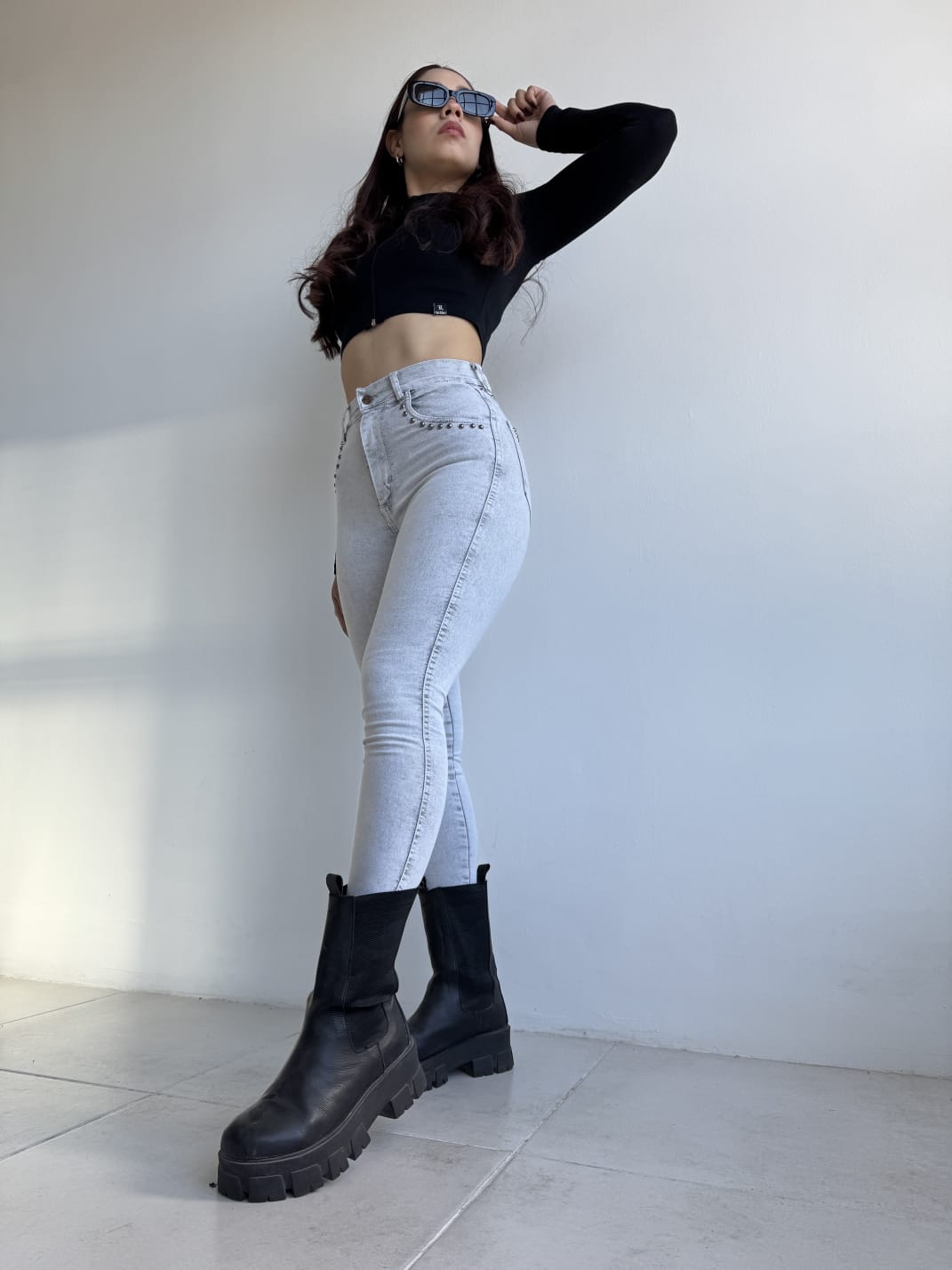 DENIM GRAY PUNKY