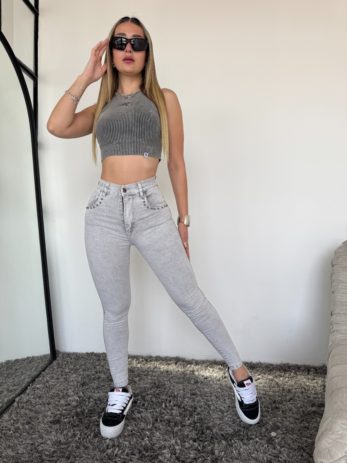 DENIM GRAY PUNKY